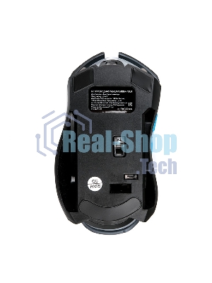 Мышь беспроводная Dialog Gan-Kata MRGK-12UR черный, 1600 dpi, радиоканал, USB, кнопки - 6