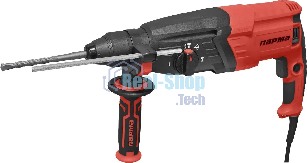 Перфоратор Парма П-02-30/1000ЭР SDS-plus уд.:3.3Дж 1000Вт (кейс в комплекте)