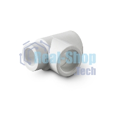 Тройник переходной 50 х 20 х 50 полипропиленовый PPR белый PRO AQUA