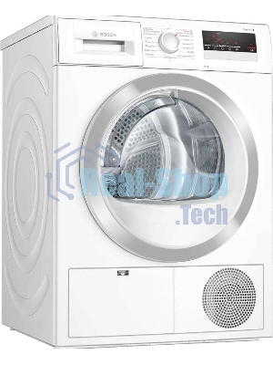 Сушильная машина Bosch WTN86211ME белый, 8 кг, сушка - конденсационная, программ - 13, 59.8 x 84.2 x 61.3 см