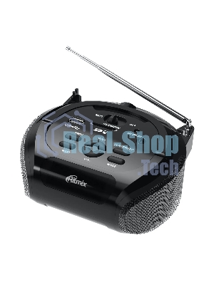 Магнитола RITMIX RBB-100BT black-silver