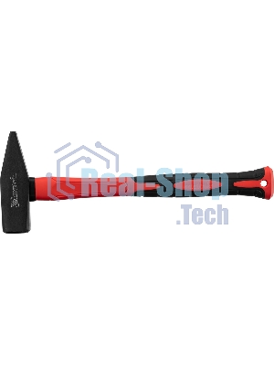 Молоток слесарный Matrix ''optimal'' 1000 г, фибергласовая обрезиненная рукоятка, квадратный боек