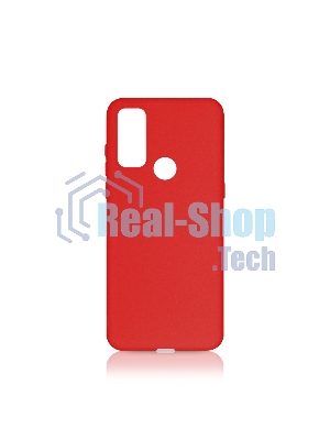 Чехол (клип-кейс) DF tcCase-02, для TCL 20 SE, красный tccase-02 (red)