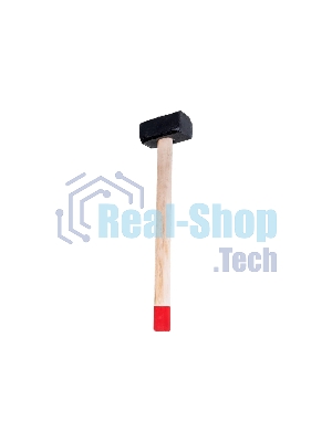 Кувалда Сибртех 6000 г, кованая головка, деревянная рукоятка 650 мм
