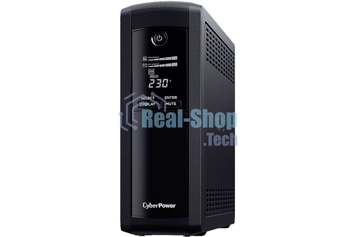 Источник бесперебойного питания CyberPower VP1200EILCD/1200 ВА/720 Вт/USB/RS-232/RJ-11/RJ-45/8xIEC 320 C13 (компьютерный)
