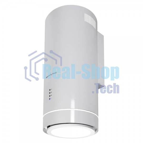 Вытяжка каминная Zigmund & Shtain K 013.4 W белый, 38 см, 1200 куб. м/ч, 74 дБ