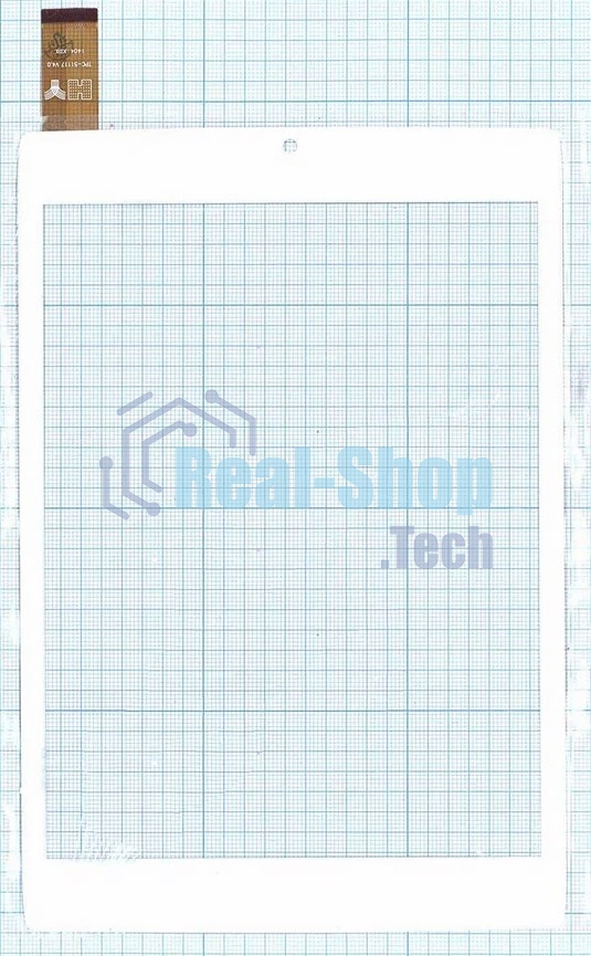 Сенсорное стекло (тачскрин) TPC-51117, белое