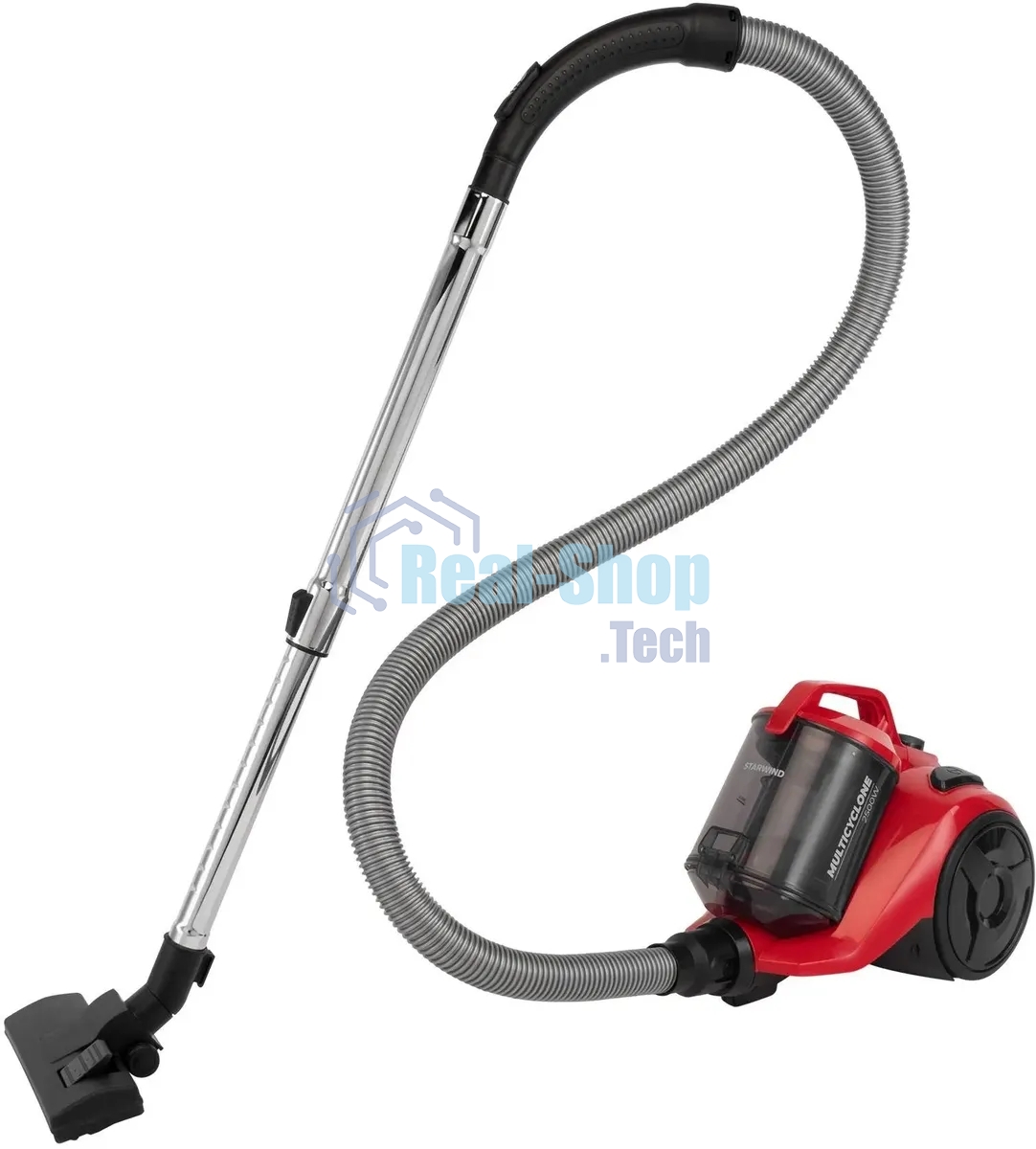 Пылесос Starwind SCV2550 красный, 400/2500 Вт, уборка сухая, пылесборник контейнер, 3 л