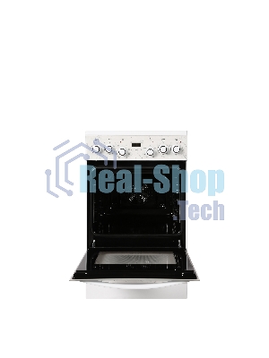 Плита электрическая Gefest ЭП Н Д 5560-03 0042 белый/мрамор, конфорок 4 электрических, духовка 55 л, 50 см x 85 см x 58.5 см