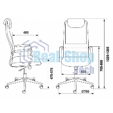 Кресло Бюрократ KB-9N/BLACK TW-01 TW-11 черный, сетка