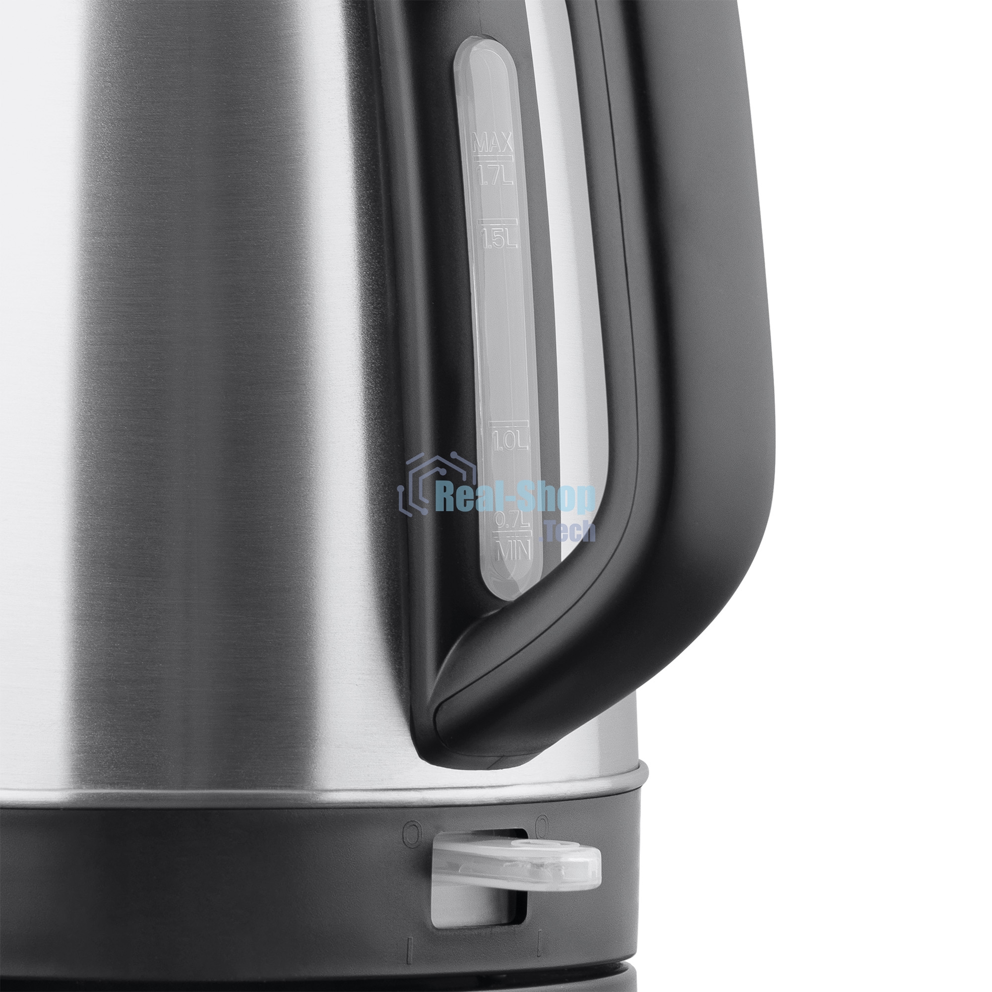 Чайник электрический BBK EK1765S черный/нержавеющая сталь, 1,7 л, 1850-2200 Вт