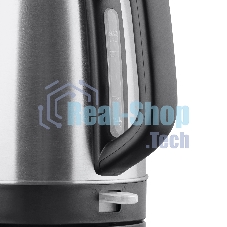 Чайник электрический BBK EK1765S черный/нержавеющая сталь, 1.7 л, 1850-2200 Вт