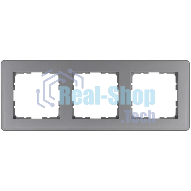 Рамка Jasmart 3-м G-Flex алюм.