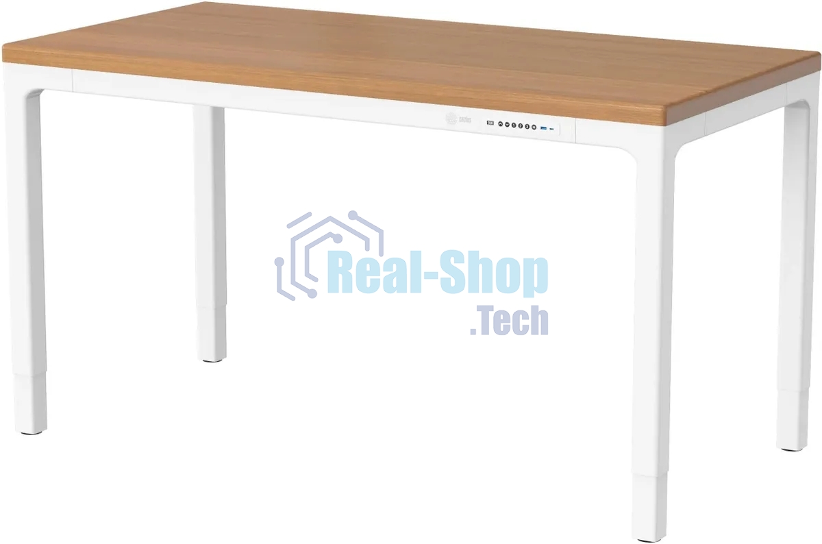 Стол компьютерный Cactus CS-ET-WWD столешница МДФ, белый дуб молочный каркас белый