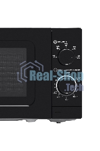 Микроволновая печь BBK 20MWS717MB черный, 20 л, 700 Вт, переключатели - поворотный механизм