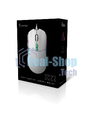Мышь проводная игровая SMARTBUY (SBM-752G-W) RUSH X22 белая