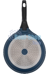 Сковорода Rondell Del mar RDA-1847 круглая 24 см, покрытие: Xylan Plus ручка съемная (без крышки) синий