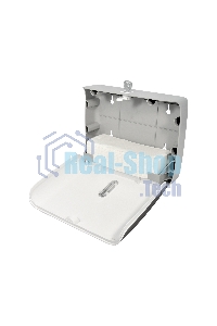 Диспенсер бумажных полотенец Puff-5145Bl черный, с замком, ABS-пластик