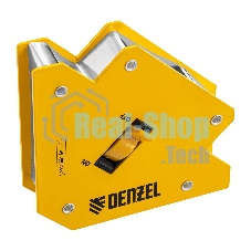 Фиксатор магнитный Denzel отключаемый для сварочных работ усилие 30 LB, 45х90х135 град.