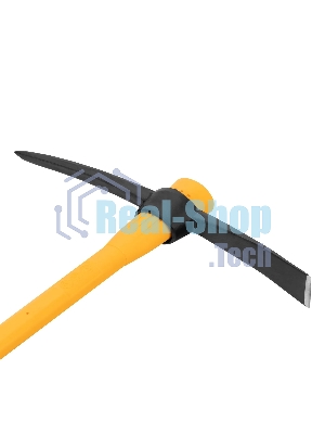 Кирка Denzel 1500 г, узкая, фиберглассовая обрезиненная рукоятка 900 мм