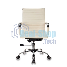 Кресло Бюрократ CH-883-LOW/IVORY слоновая кость, экокожа