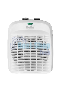 Тепловентилятор Ballu BFH/S-10 серый/белый, 2000 Вт, 25 м2, термостат