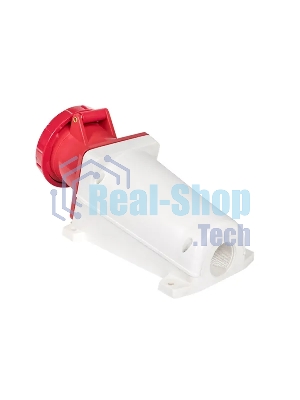 Розетка стационарная наружная EKF 135 ps-135-63-380 63А 380В 3P+РЕ+N IP67