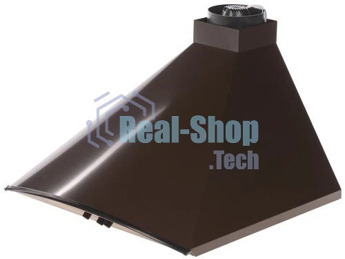 Вытяжка каминная Gefest ВВ 2 К17 коричневый/золотистый, 50 см, 180 куб. м/ч, 64 дБ