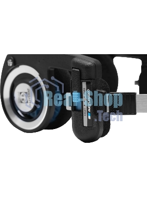Проводные наушники KOSS Porta Pro Classic черный/голубой, накладные, проводной, складная конструкция