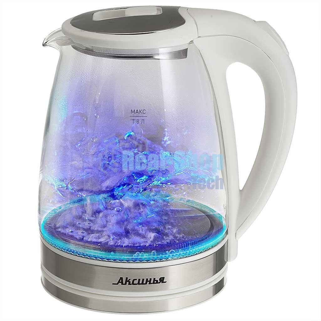 Чайник электрический АКСИНЬЯ КС-1021 белый