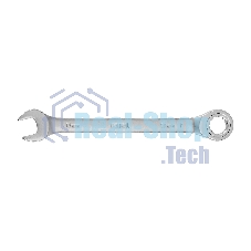 Ключ комбинированный трещоточный Denzel 14707 13 мм, CrV, матовый хром