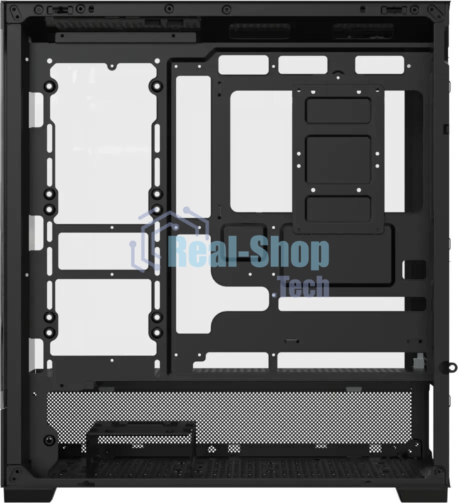 Компьютерный корпус Aerocool/Formula Crystal Z2 Plus FR черный без БП ATX 5x120мм 1xUSB 2.0 2xUSB 3.0 1xUSB3.1 audio bott PSU