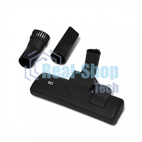 Пылесос BQ VC1810C черный/голубой, 380/1800 Вт, уборка сухая, пылесборник циклон, 2.5 л