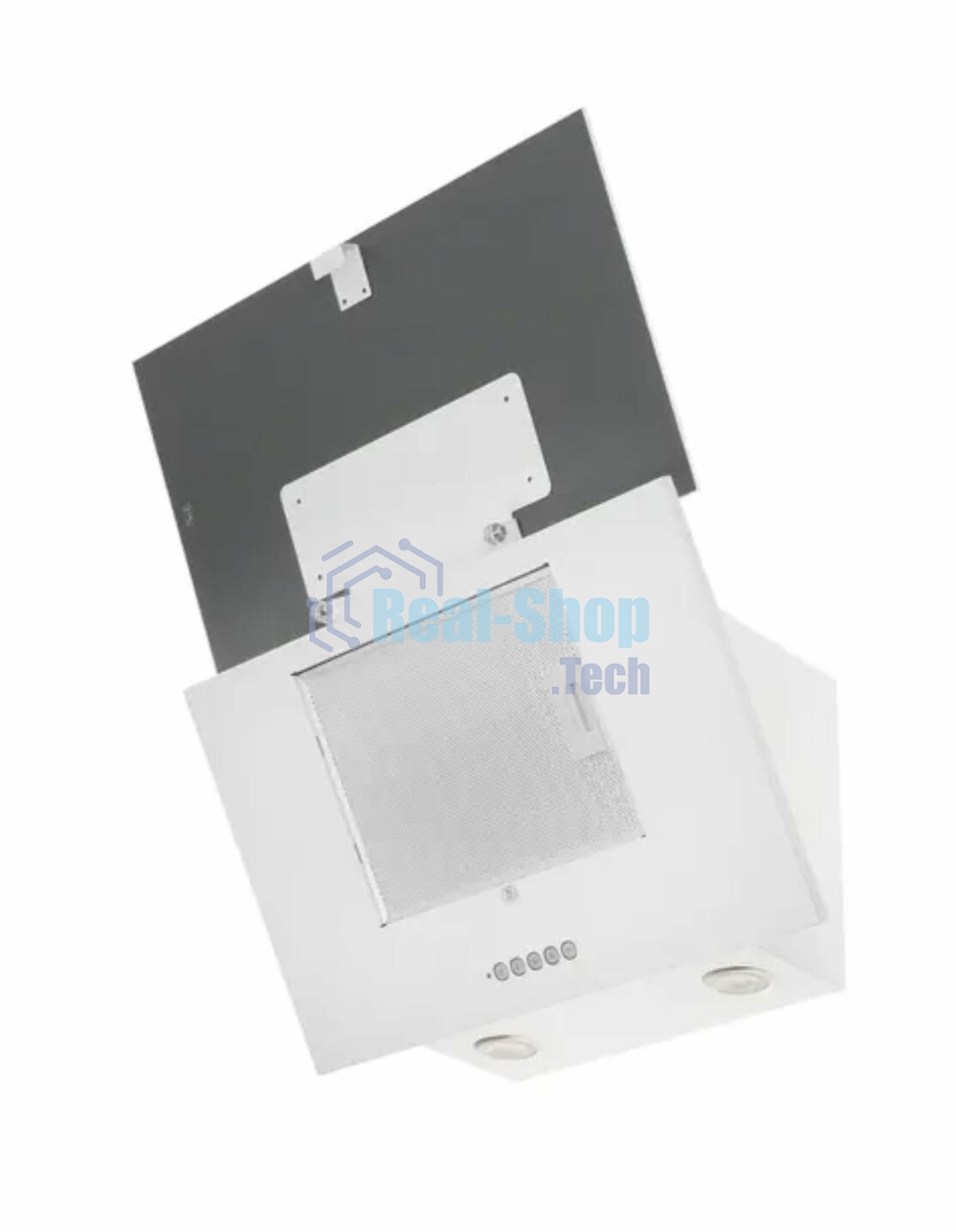 Вытяжка наклонная Elikor Рубин 60П-1000-Е4Д белый, 60 см, 1000 куб. м/ч, 59 дБ