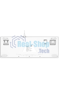 Клавиатура беспроводная Acer OKR302 (ZL.KBDEE.016), USB, Bluetooth/Радиоканал, белый