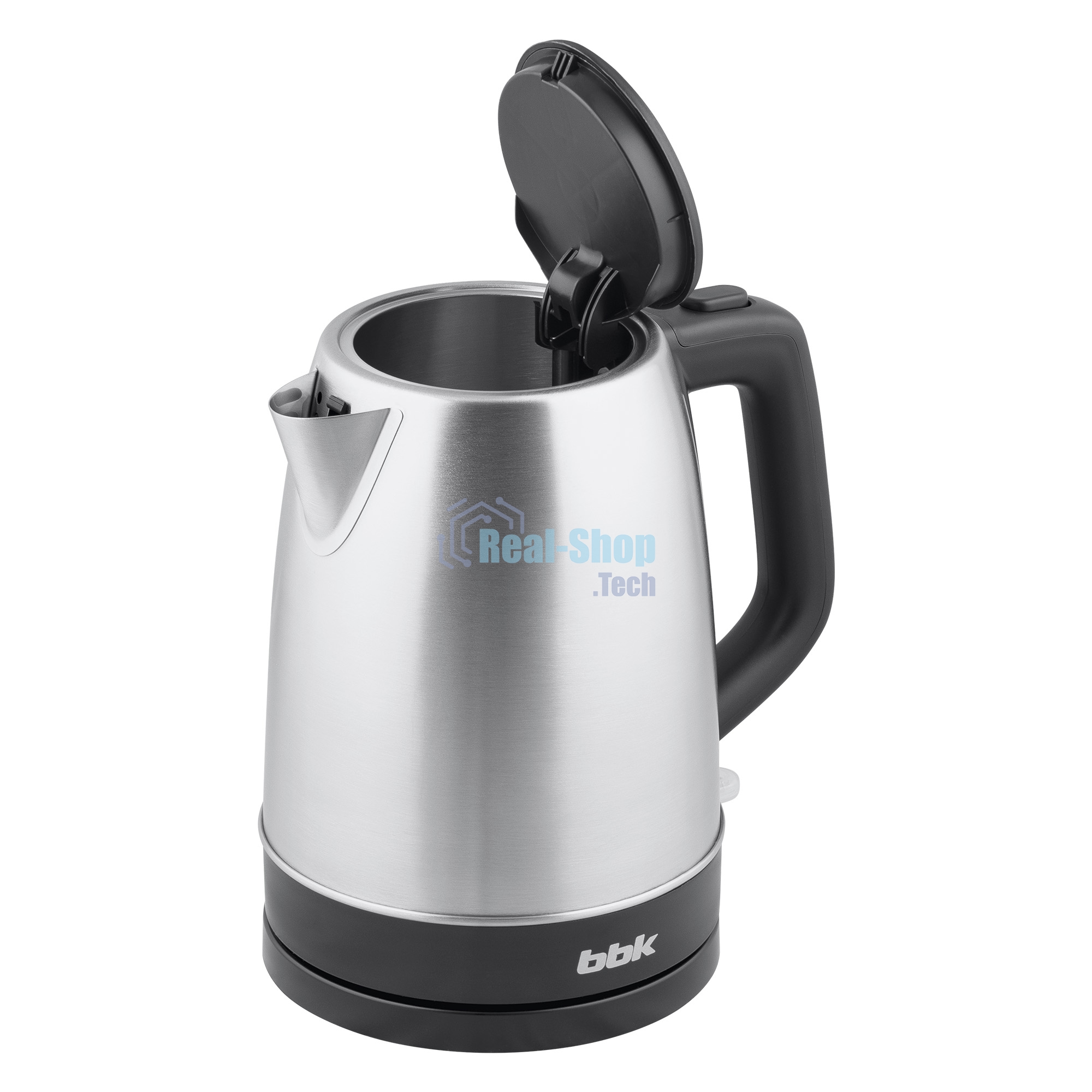 Чайник электрический BBK EK1765S черный/нержавеющая сталь, 1,7 л, 1850-2200 Вт