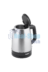 Чайник электрический BBK EK1765S черный/нержавеющая сталь, 1,7 л, 1850-2200 Вт