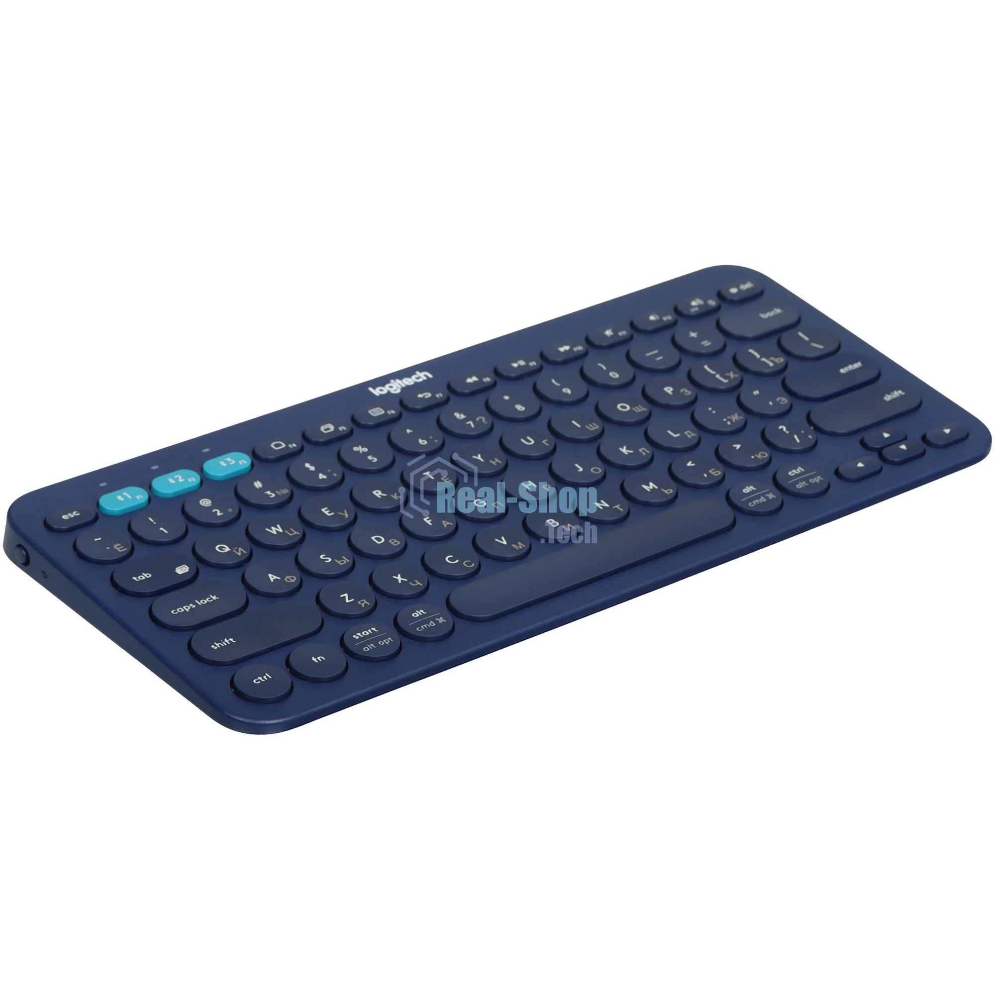 Клавиатура беспроводная Logitech K380 [920-007591] синий