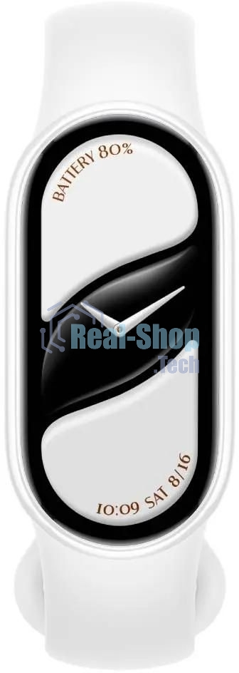 Фитнес-браслет XIAOMI Smart Band 10 Ceramic Edition Pearl White (BHR07Y5GL)