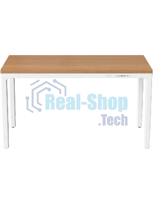 Стол компьютерный Cactus CS-ET-WWD столешница МДФ, белый дуб молочный каркас белый
