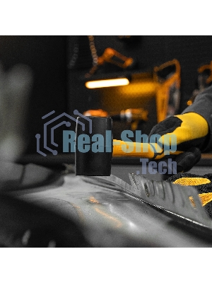 Киянка резиновая Denzel 225 г, черная, фибергласовая рукоятка c TPR покрытием