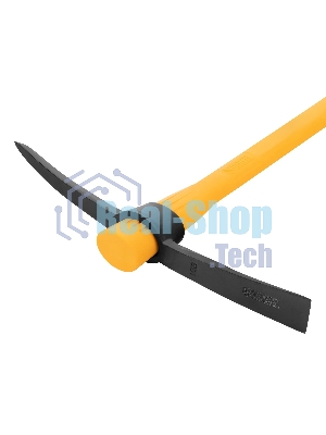 Кирка Denzel 1500 г, узкая, фиберглассовая обрезиненная рукоятка 900 мм