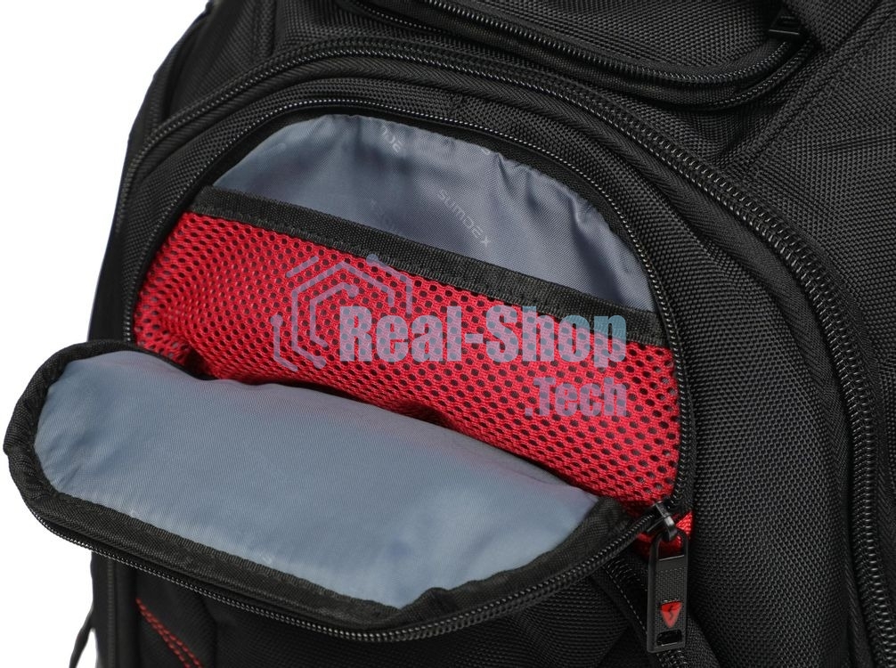 Рюкзак для ноутбука SUMDEX PJN-303 BK нейлон, черная, до 16