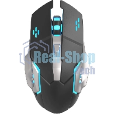 Мышь беспроводная Oklick 770GW черный, 3600 dpi, радиоканал, USB, кнопки - 6