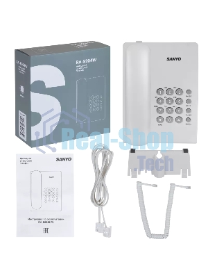 Телефон проводной SANYO RA-S204W белый