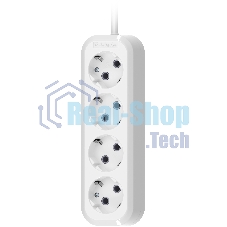 Удлинитель с заземлением Defender R340 16 А, 3 м, заземление