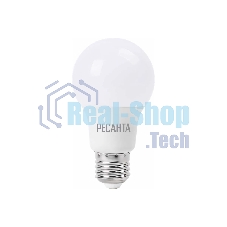 Лампа светодиодная Ресанта LL-R-A65-15W-230-3K-E27 груша, 15 Вт, тепл., Е27