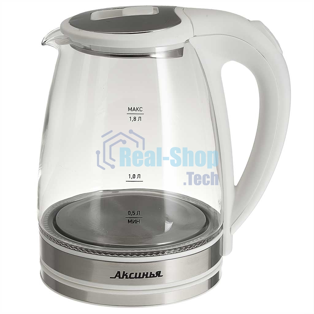 Чайник электрический АКСИНЬЯ КС-1021 белый