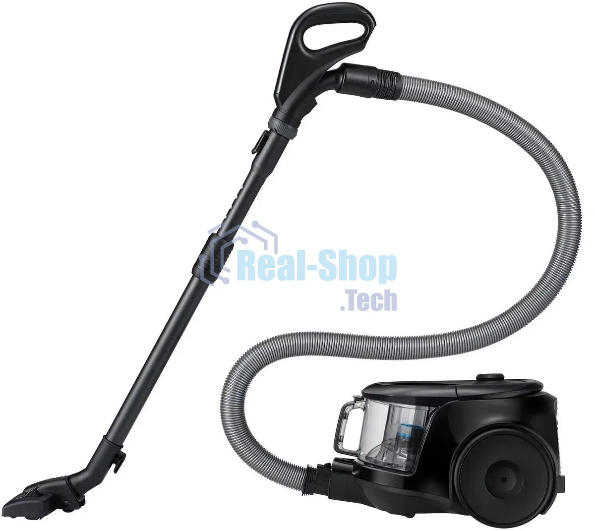 Пылесос Samsung VC18M2150SG/EV серый/черный, 380/1800 Вт, уборка сухая, пылесборник контейнер 1.5 л