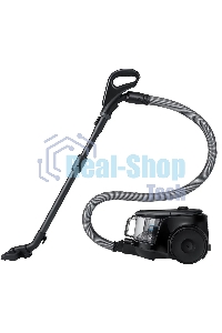 Пылесос Samsung VC18M2150SG/EV серый/черный, 380/1800 Вт, уборка сухая, пылесборник контейнер 1.5 л